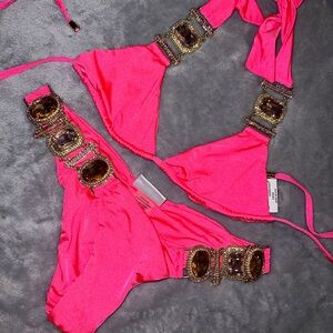Beach bunny material girl bikini
